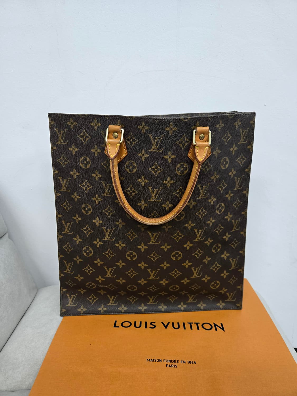 [보증서 정품] 루이비통 삭플라GM토트백 상품이미지5