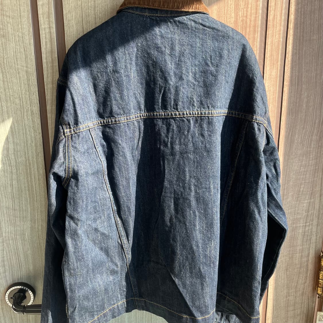 [새상품]파르티멘토 워시드 데님 크롭 자켓 인디고 상품이미지2