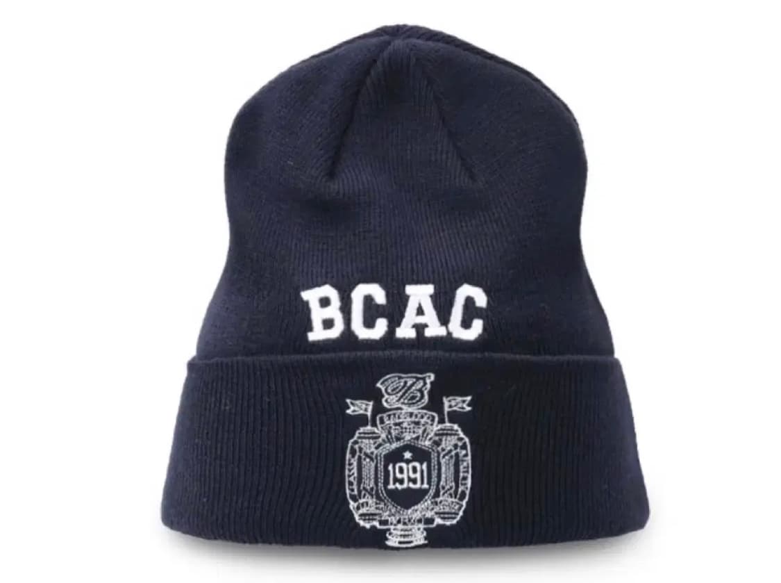 배드블러드 BCAC 엠블렘 비니 - 네이비 상품이미지1