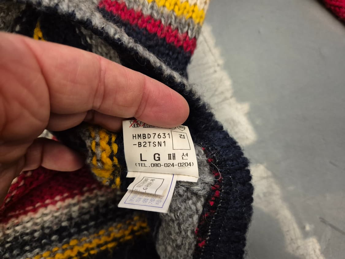 90s 제이프레스 하프 짚업 니트 상품이미지8