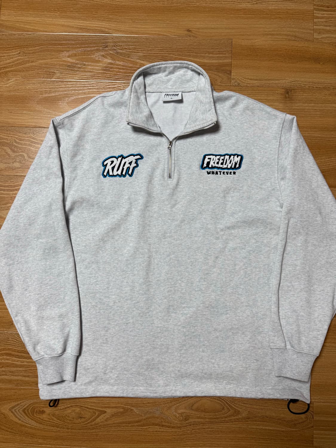 [XL]프리덤 러프디젤 하프집업 스웨트 셔츠 상품이미지1