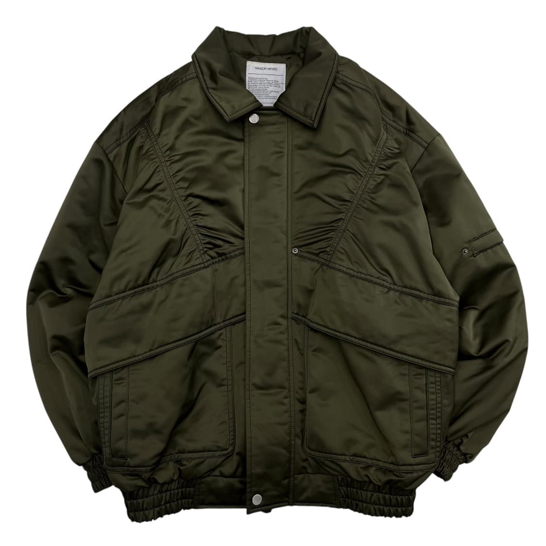 메종미네드 ma-1 올리브카키 봄버 자켓 상품이미지2