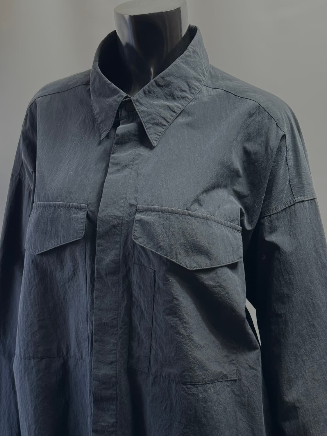 liful minimal garments 라이풀미니멀가먼츠 나일론 셔츠 상품이미지2