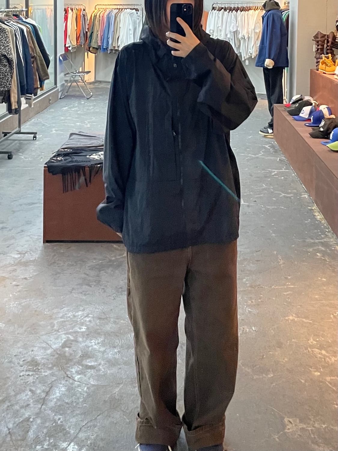 나이키 ACG 패커블 블랙 바람막이 H1188 상품이미지1