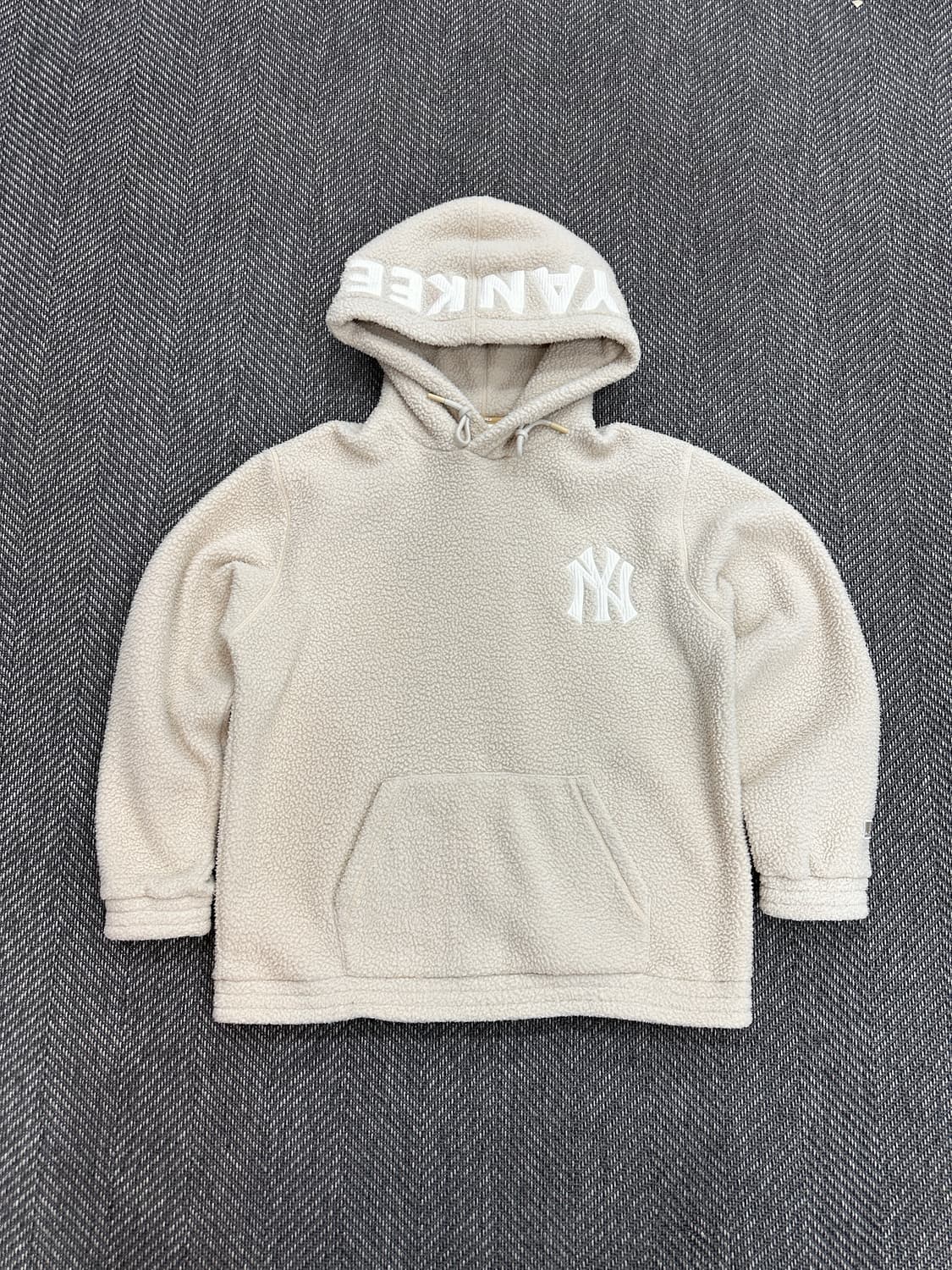 MLB 뽀글이 후리스 후드티 상품이미지5