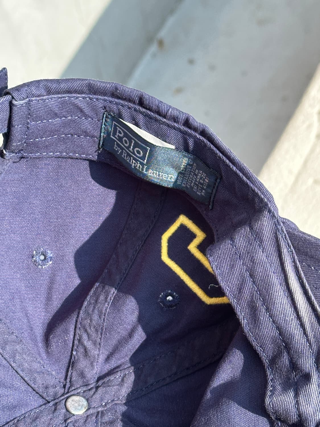 [S-M] 폴로 랄프로렌 빅포니 네이비 볼캡 모자 상품이미지6