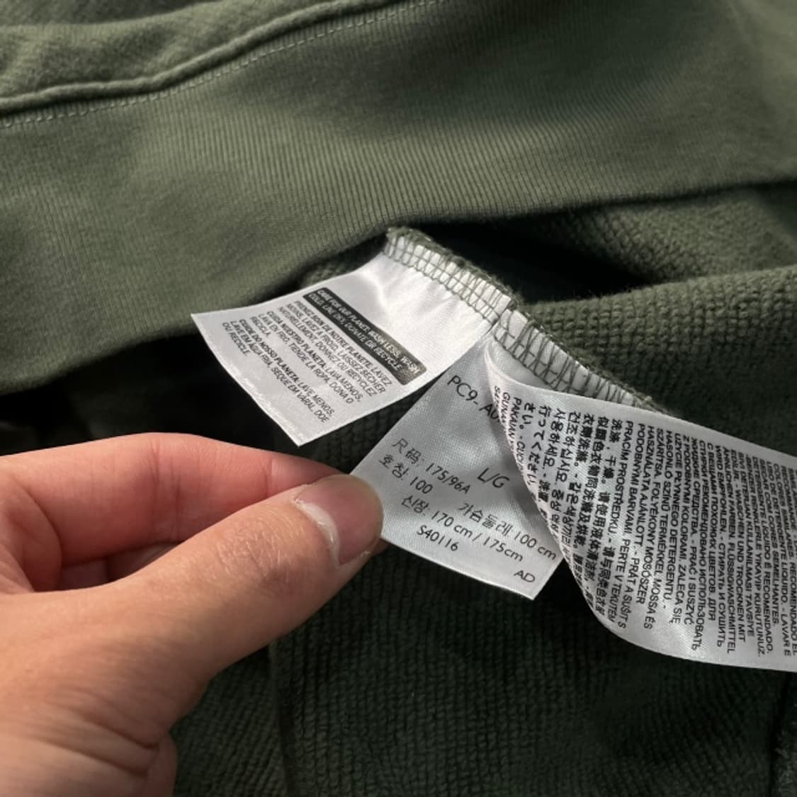 100 리바이스 포켓 카고 맨투맨 상품이미지5