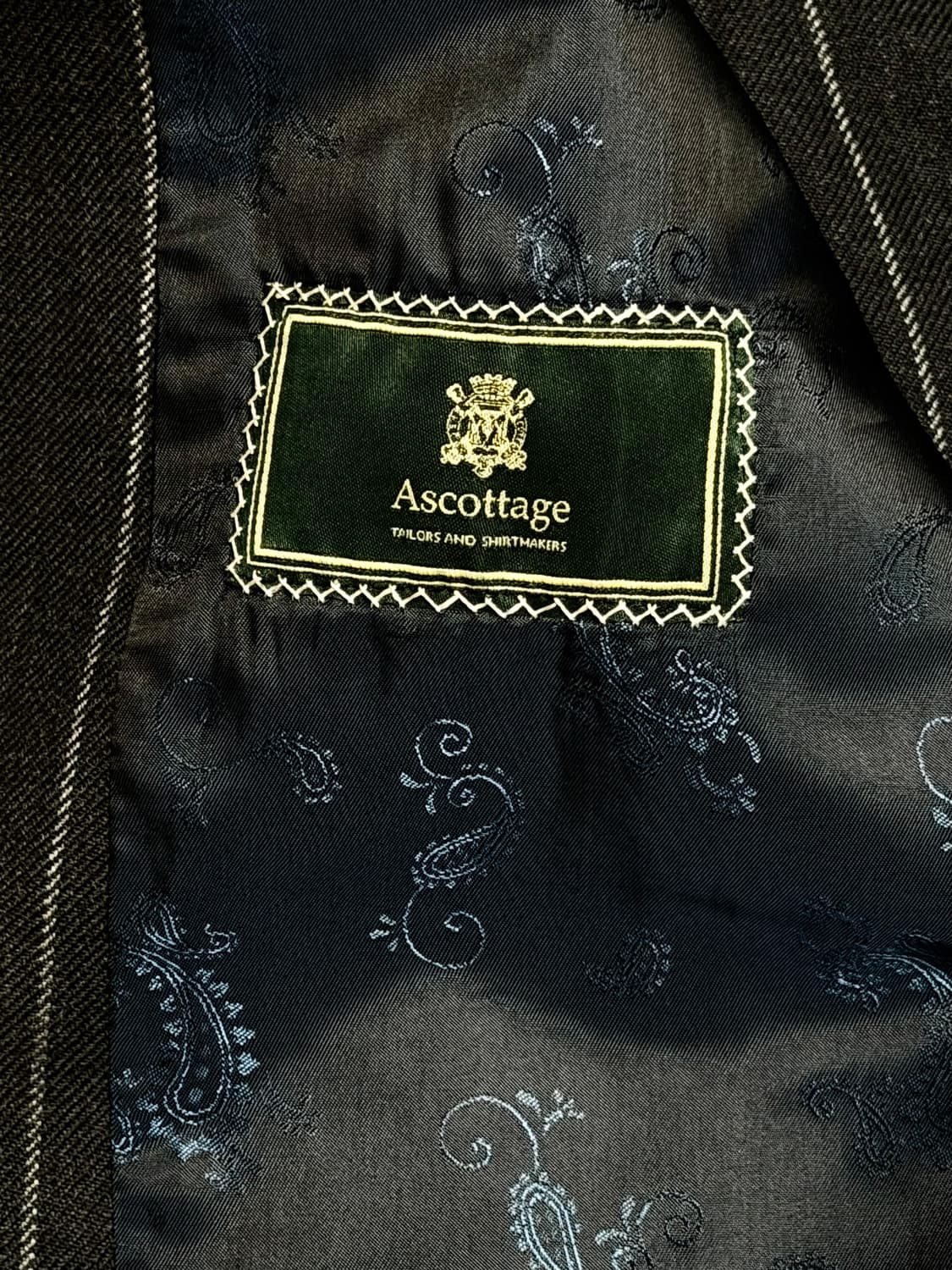 (명작,강추👍)에스코티지 비스포크 더블 수트 정장 톰포드 상품이미지5