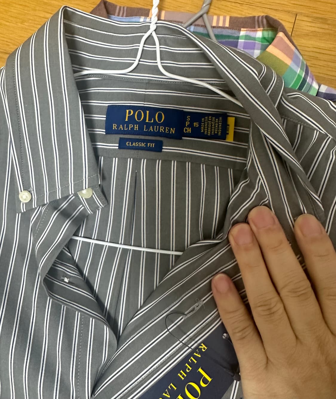 폴로 랄프로렌 스트라이프 셔츠 상품이미지2