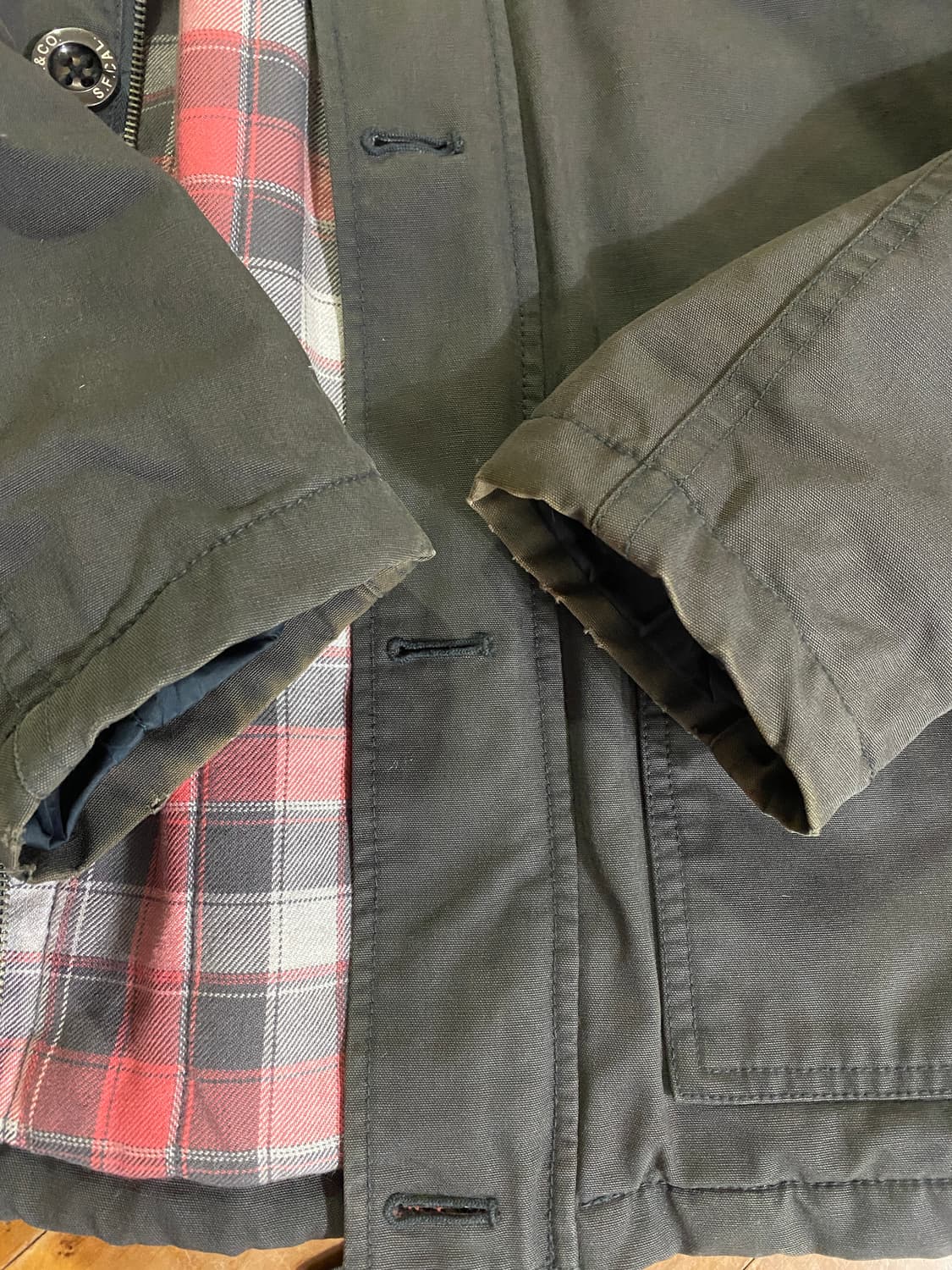 Levi's 다크 그레이 워크자켓 L 상품이미지5
