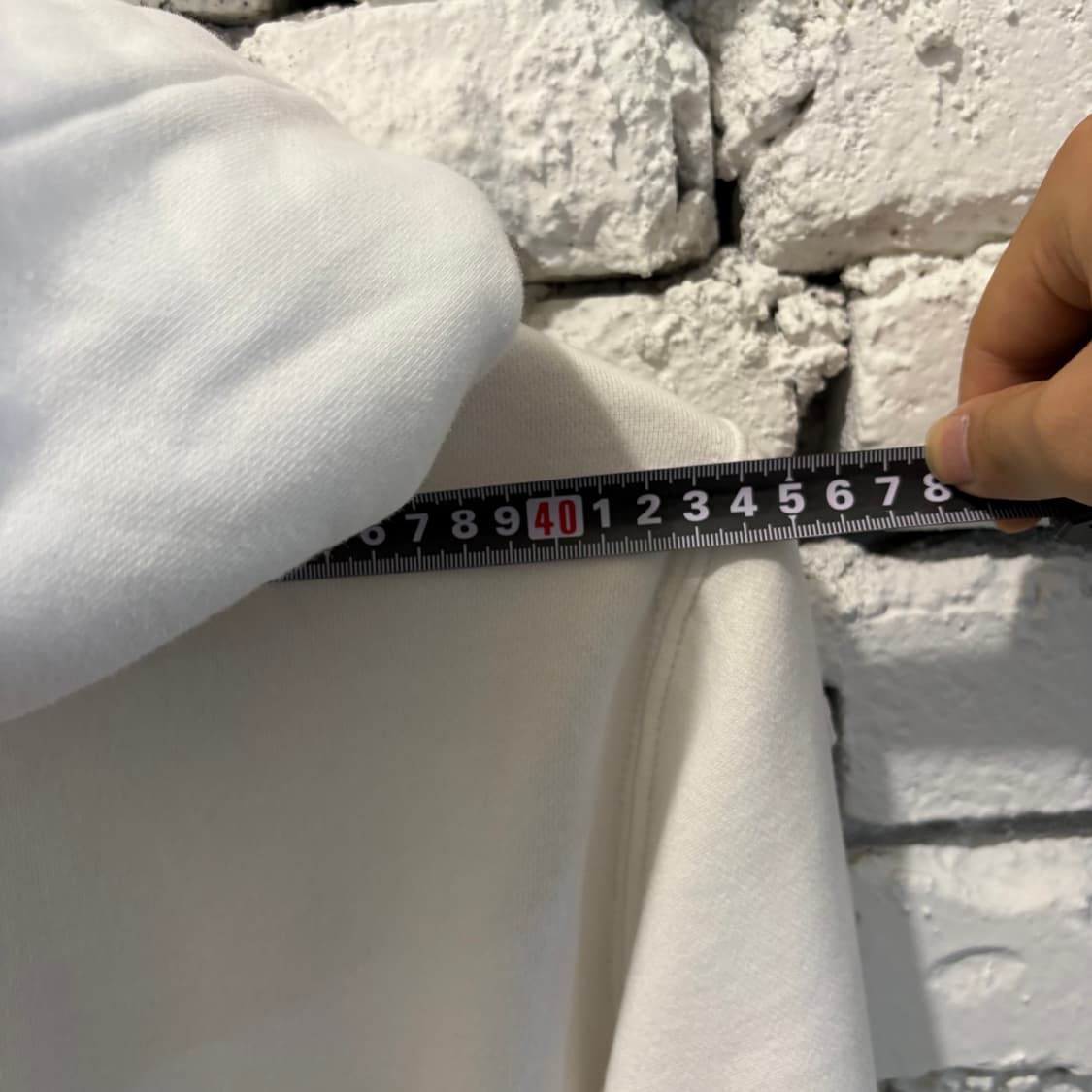 폴로 화이트 빈티지 후드집업 상품이미지6