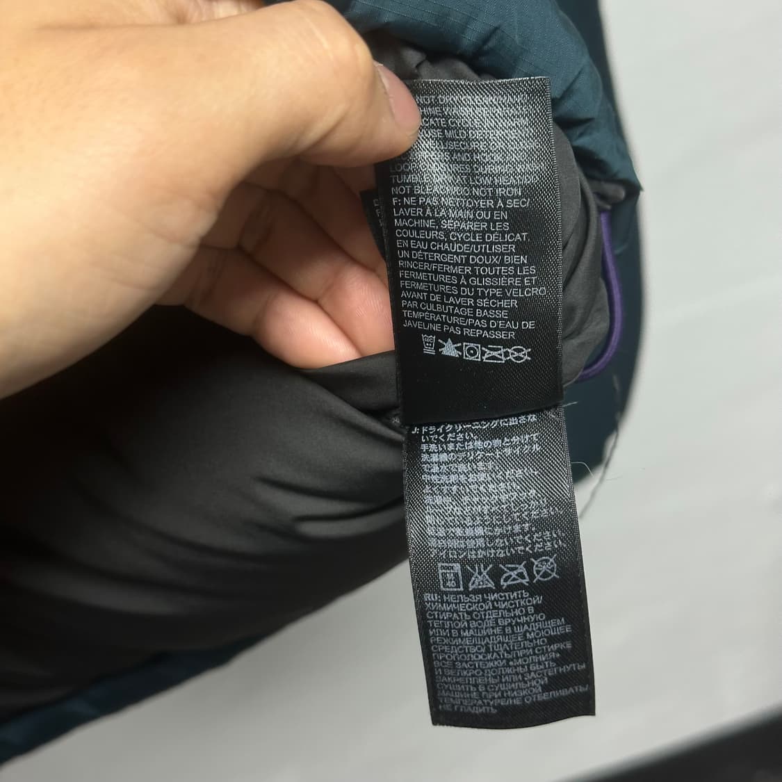 노스페이스 눕시 700 청록 패딩 상품이미지6