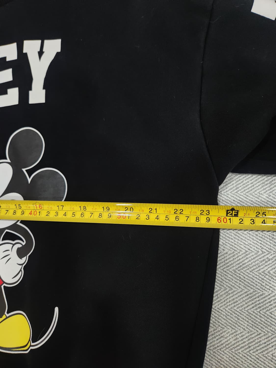 디즈니 미키마우스 X 프랭크스톤 콜라보 맨투맨 여성 90~95 오버핏 상품이미지7