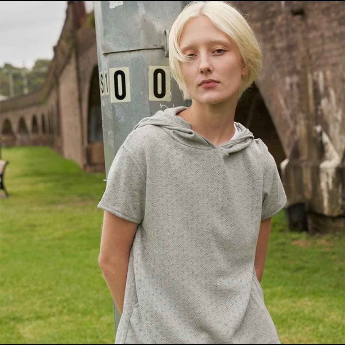 페스토 pesto dot hooded top moon 상품이미지2