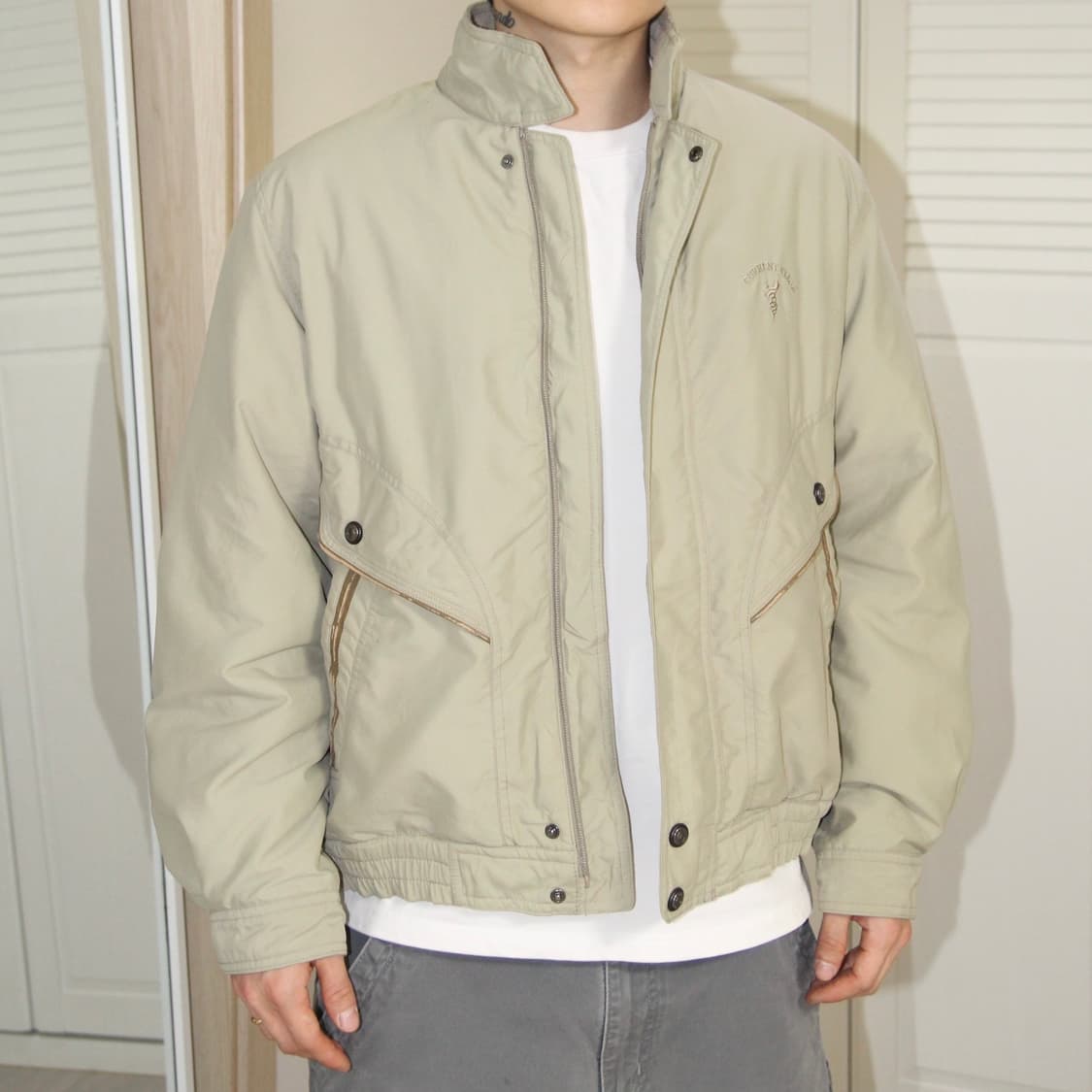 HIGH NECK BOMBER JACKET 상품이미지6