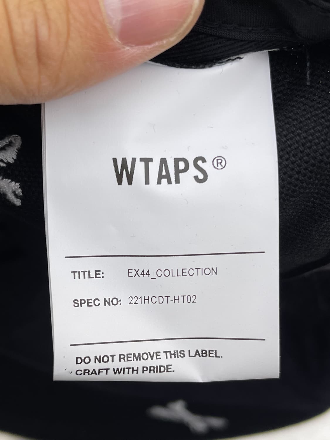 더블탭스 22ss T-5 02 옥스포드 캡 상품이미지6