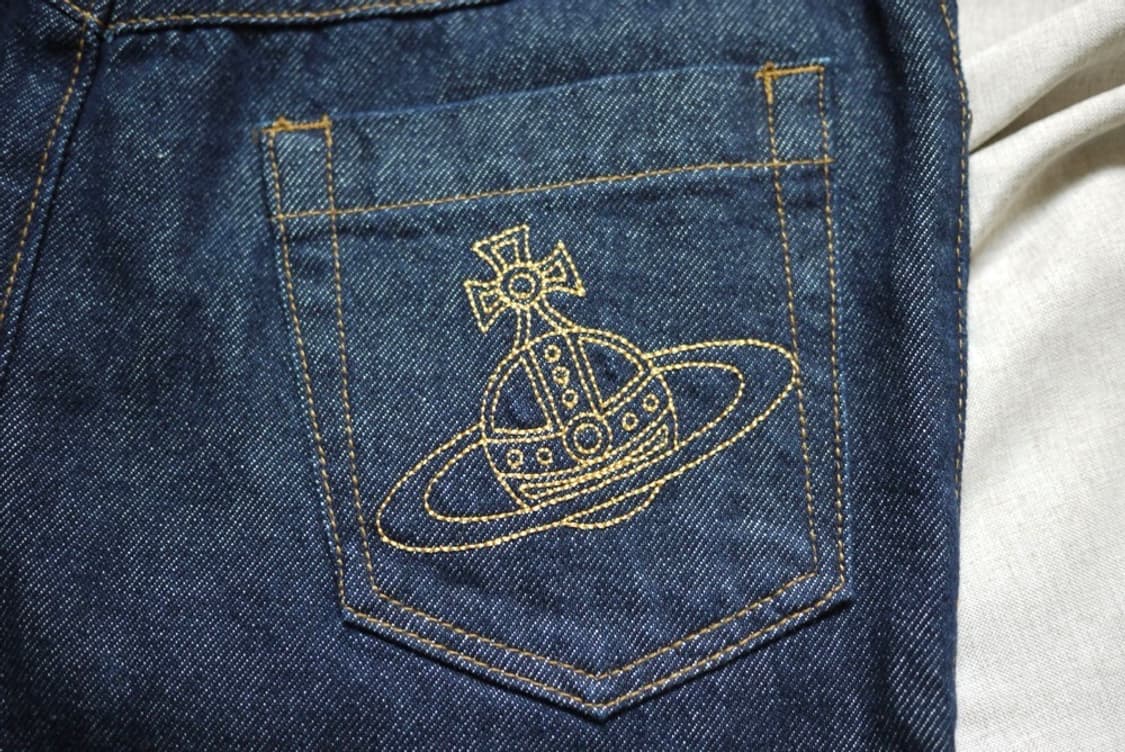 [국내정품]Vivienne Westwood ORB 데님 미디 롱스커트 상품이미지3