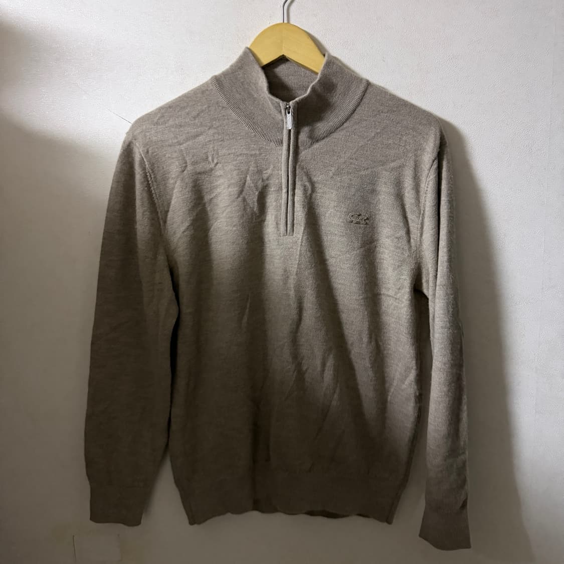 라코스테 남성 하프넥 모 로고 니트 4 (95정도) 상품이미지1