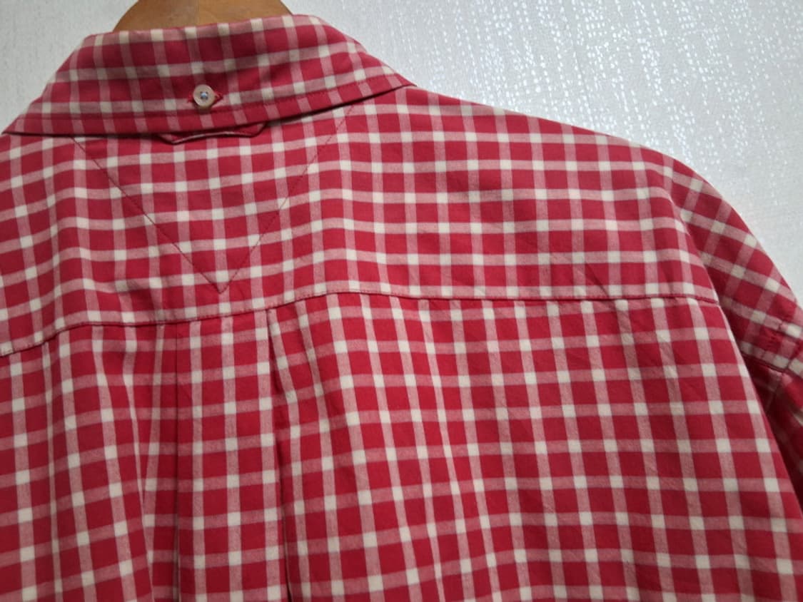 타미힐피거 체크 긴팔셔츠 남성110 일본빈티지  상품이미지6