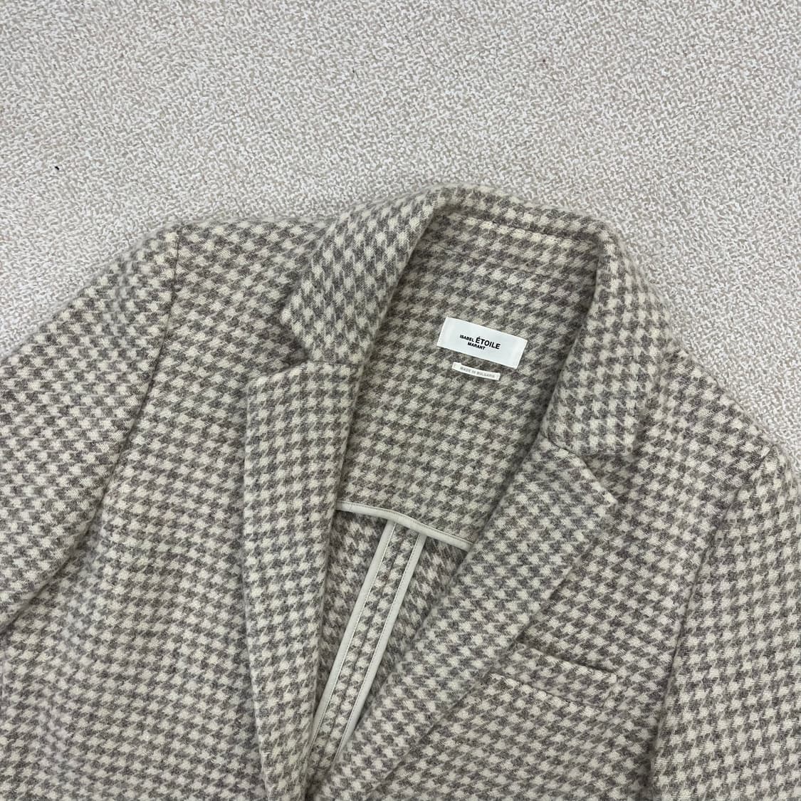 [38] 이자벨마랑 버진울 하운드투스 샤를리 자켓 3993 상품이미지4