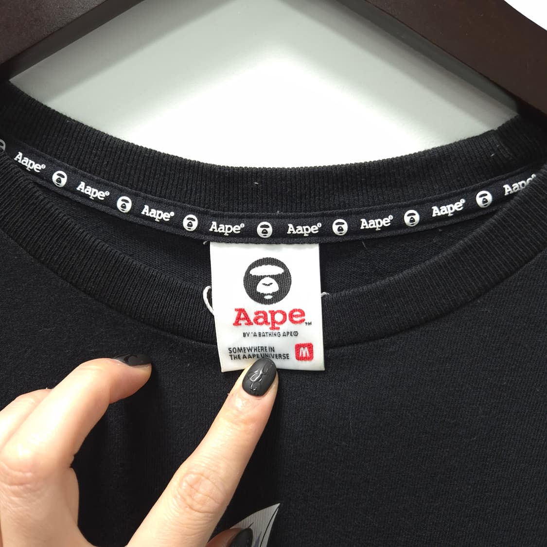 AAPE x 드래곤볼 Z 콜라보레이션 티셔츠 M 상품이미지4