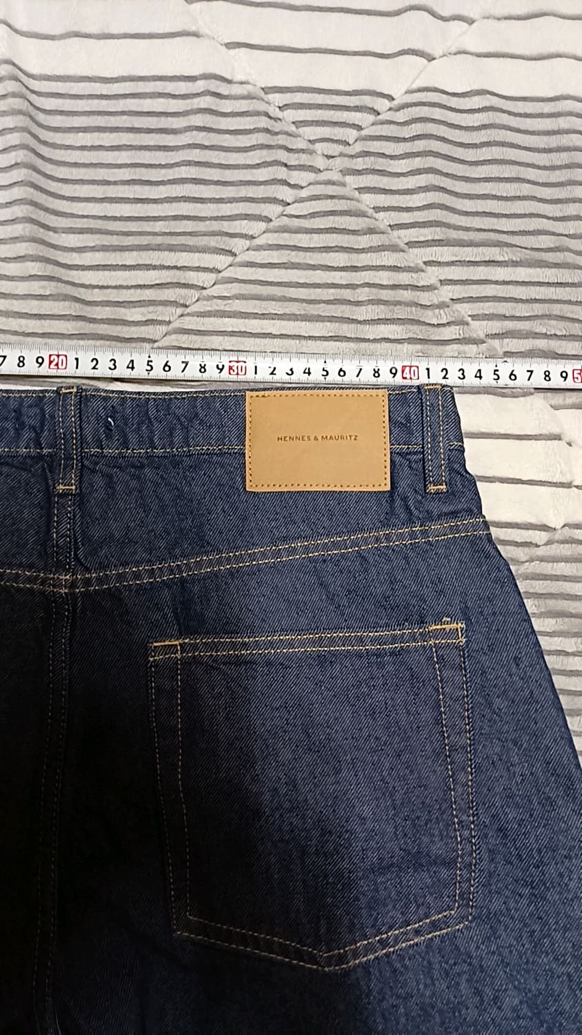 H&M 와이드청바지 33인치 기장107 상품이미지6