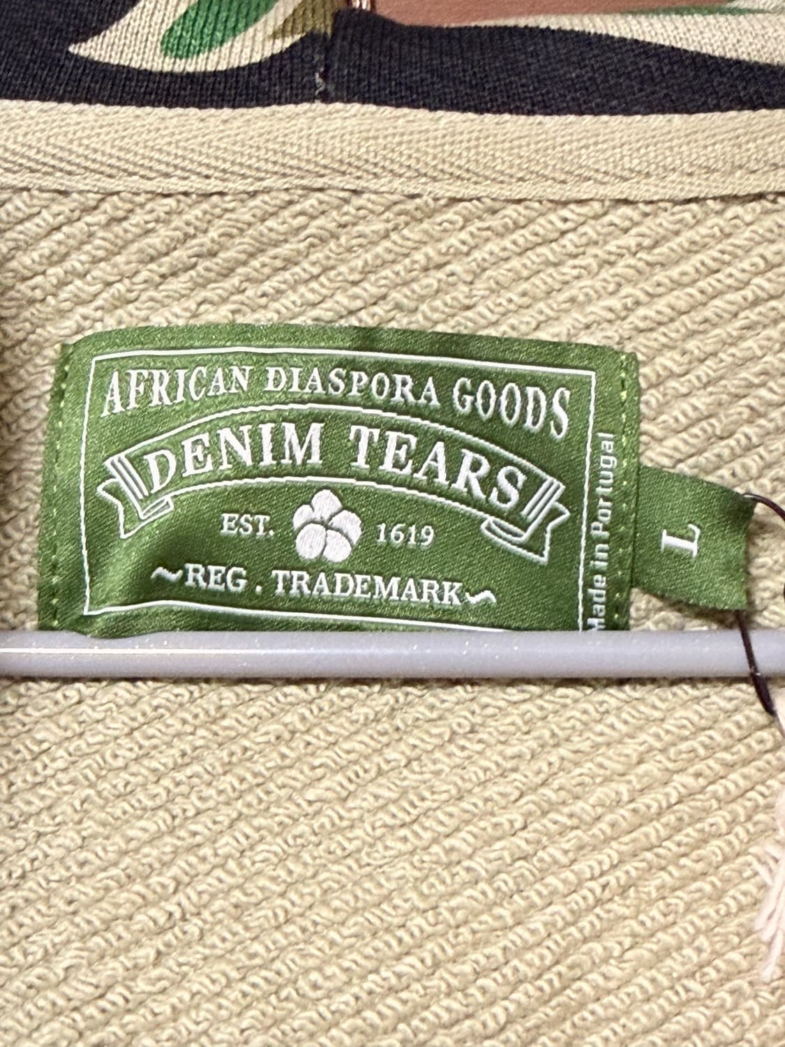 데님티어스 카모 후드 새상품 L 상품이미지4