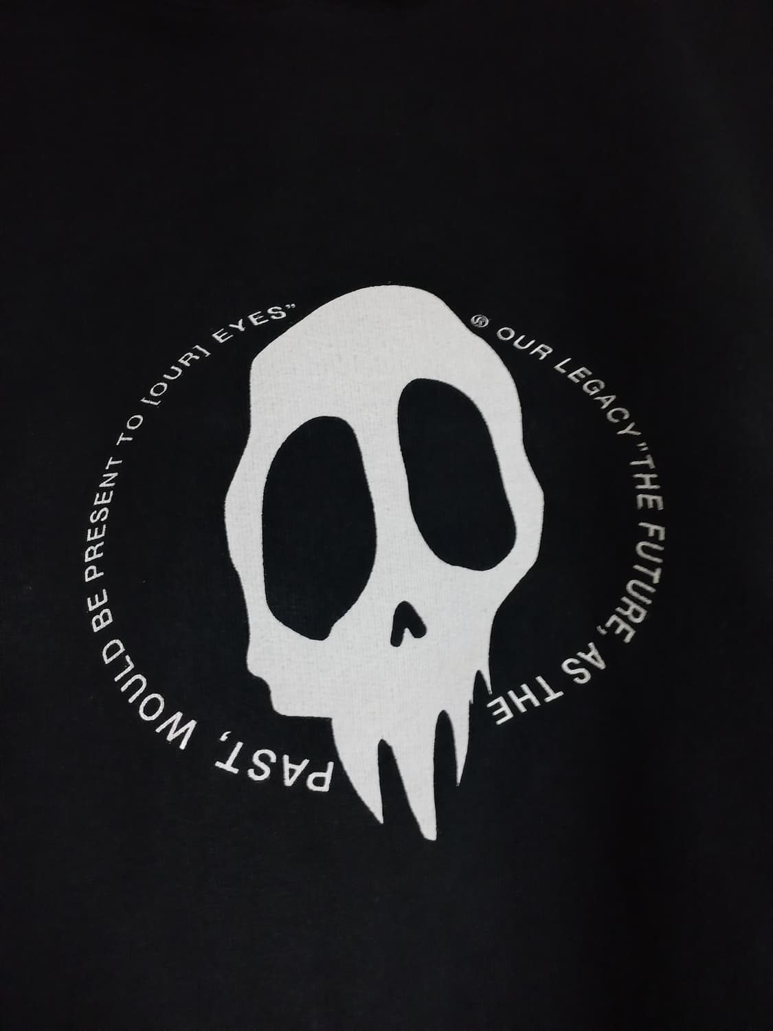 아워레가시 루즈 후드티 매버릭 스컬 48사이즈 상품이미지2