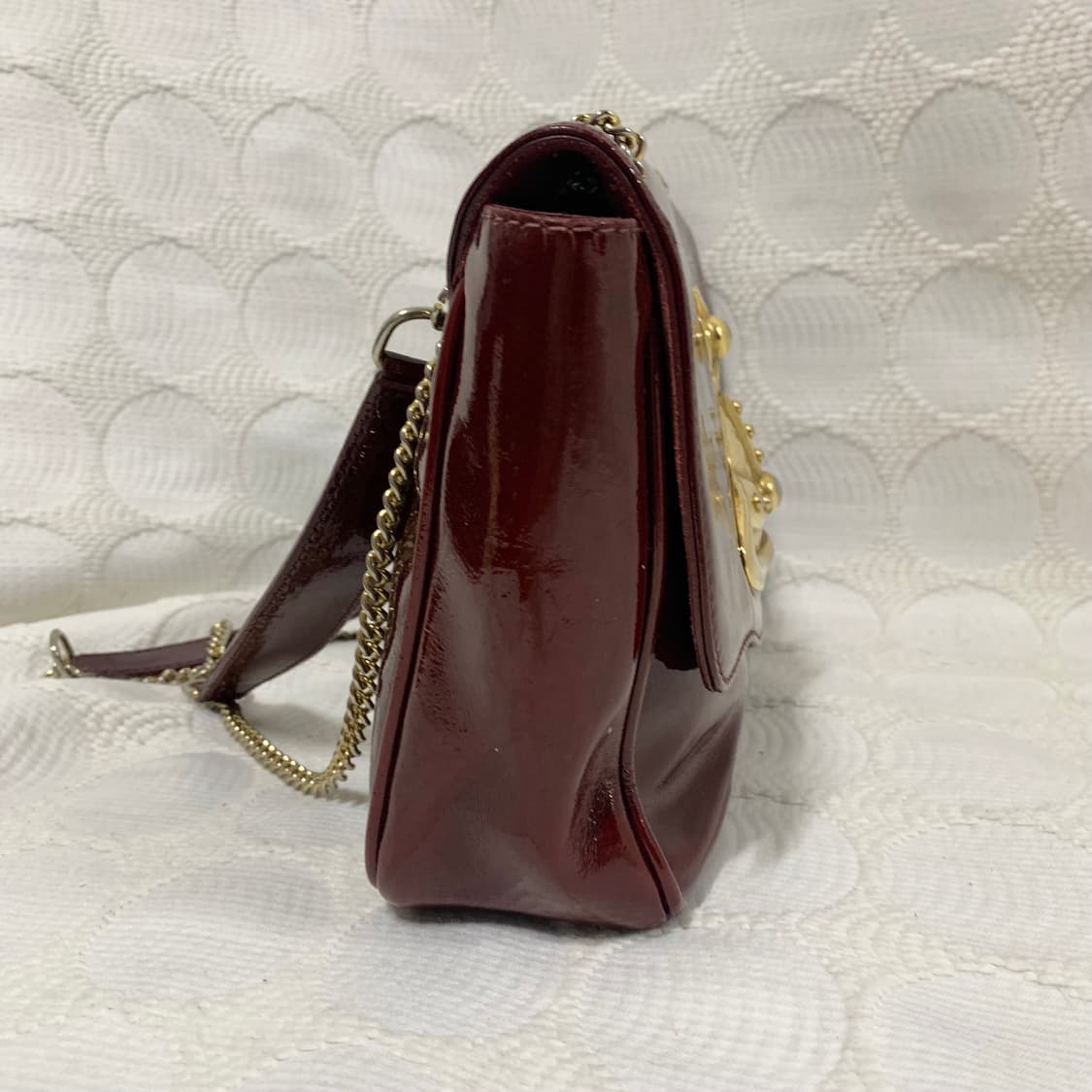 비비안 웨스트우드 레드 에나멜 숄더백 상품이미지7