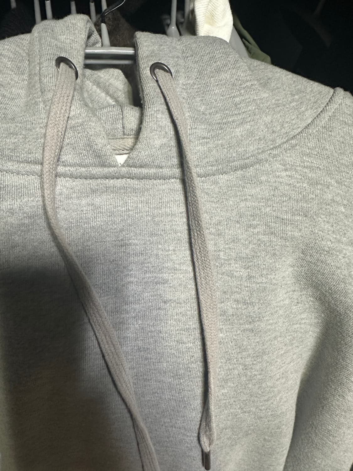 토피 멜란지 후드 티셔츠L 상품이미지2