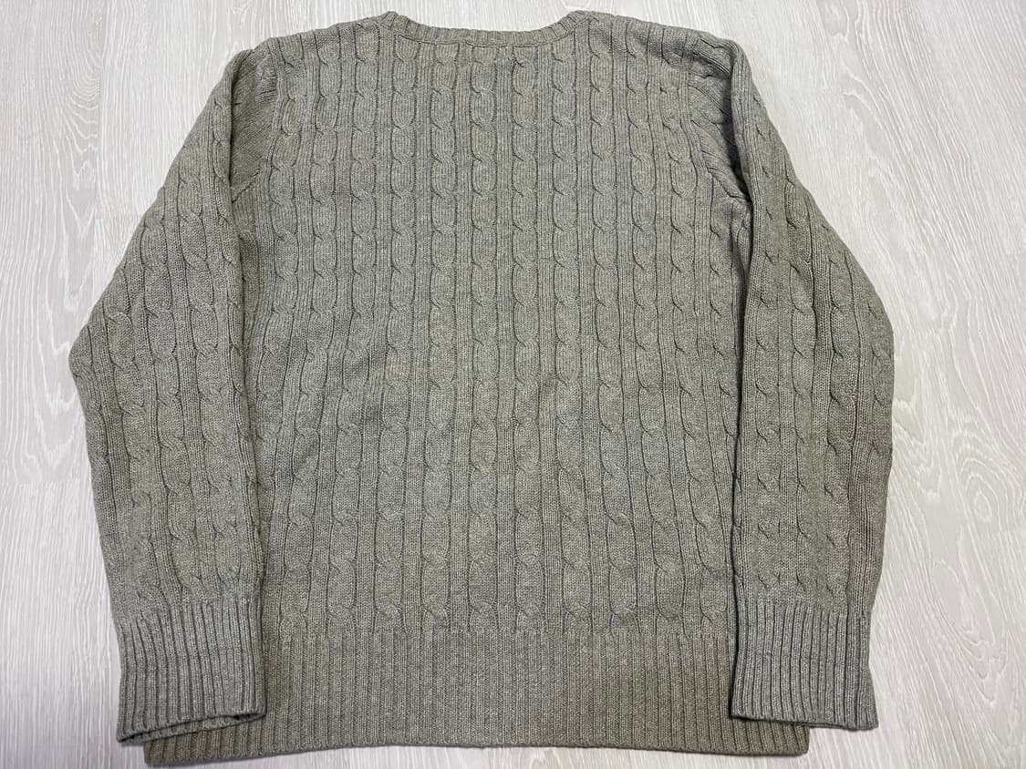 폴로 케이블니트 키즈XL(성인M정도) 상품이미지4