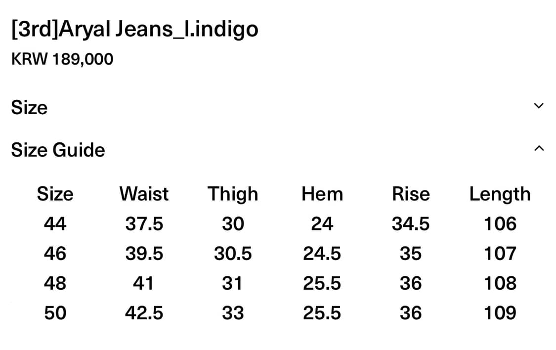 Aryal Jeans_lindigo  (48) 상품이미지2