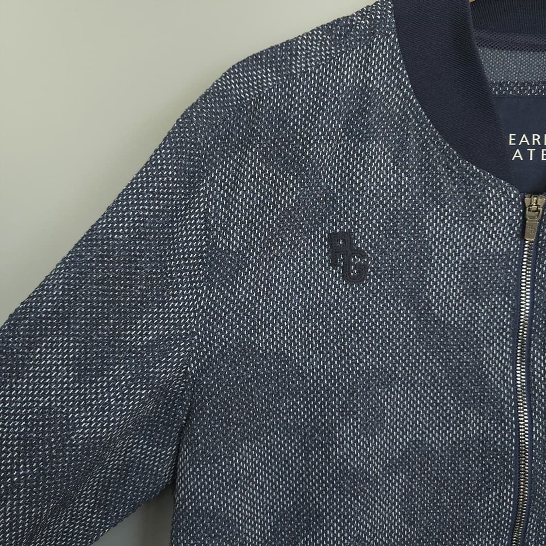 파리게이츠 남성 골프 자카드 집업 자켓 105 상품이미지2