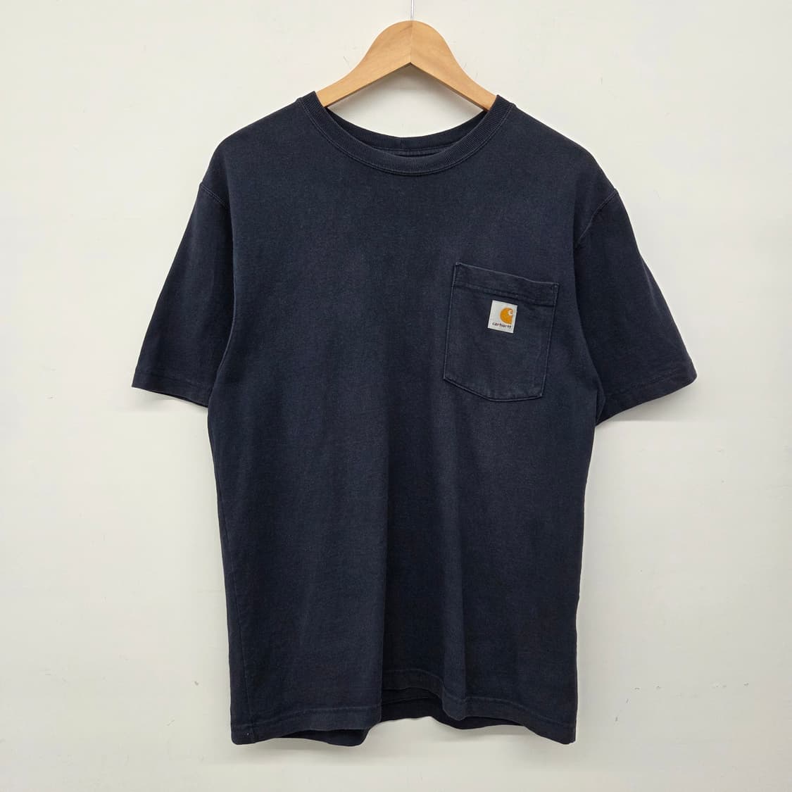 칼하트 포켓 반팔 티셔츠 네이비 남s 상품이미지2
