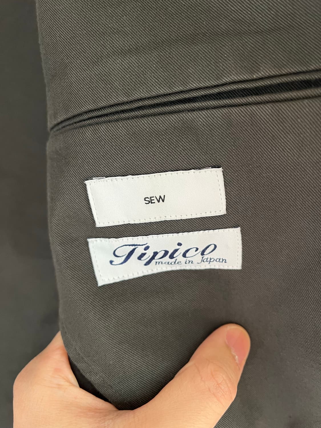 SEW 스포츠자켓 차콜 3 상품이미지3