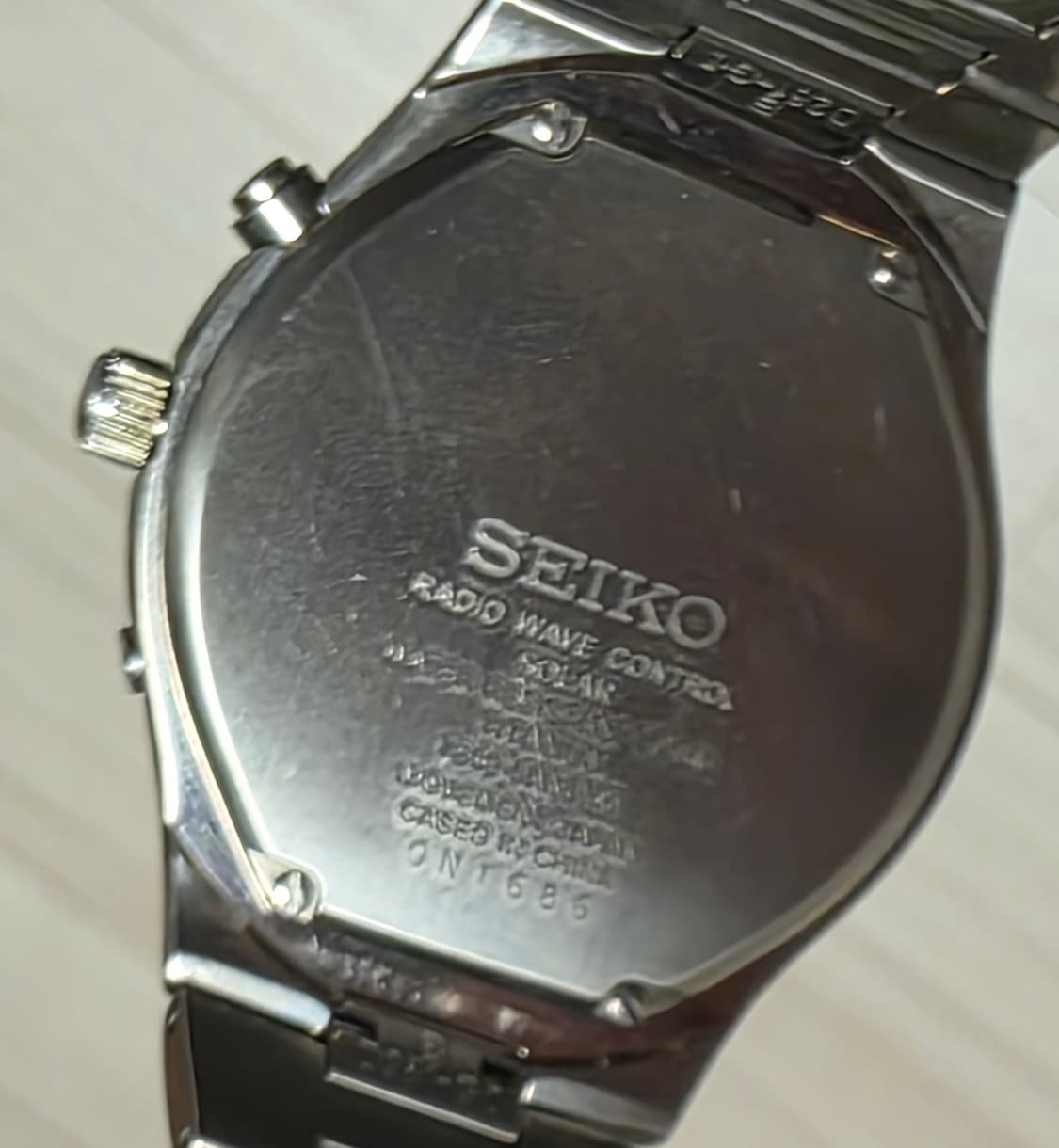 세이코 라디오 전파 솔라 스피릿 티타늄 7B42-0AN0시계 상품이미지6