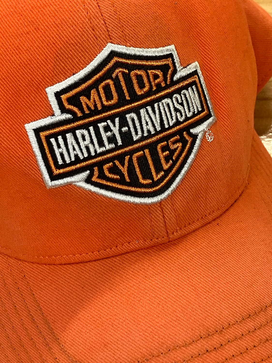 할리데이비슨 바앤실드 볼캡 오렌지  #csz2942 상품이미지4