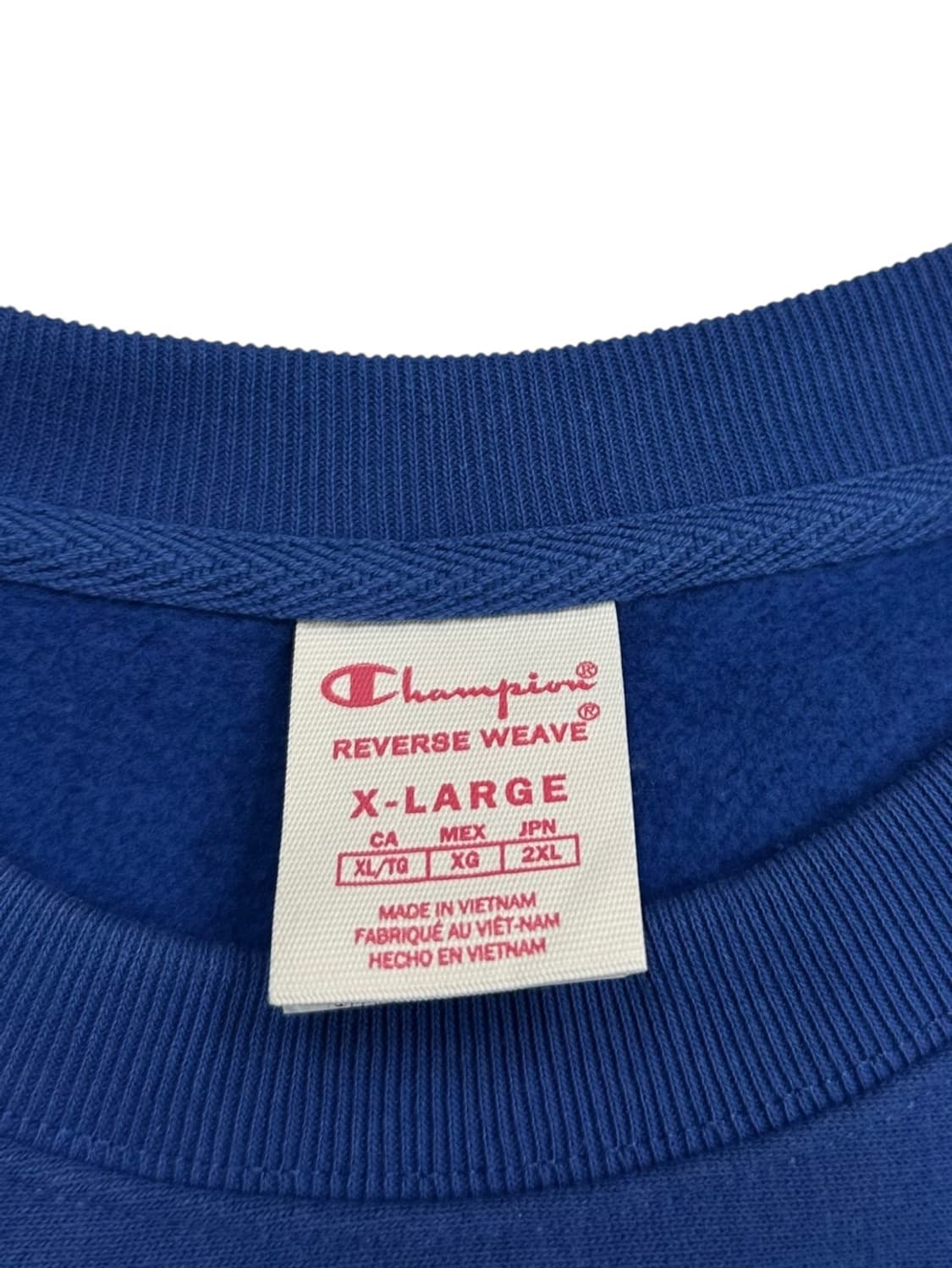 챔피온 레드택 리버스위브 스웻셔츠 맨투맨 블루 (2XL) 상품이미지7