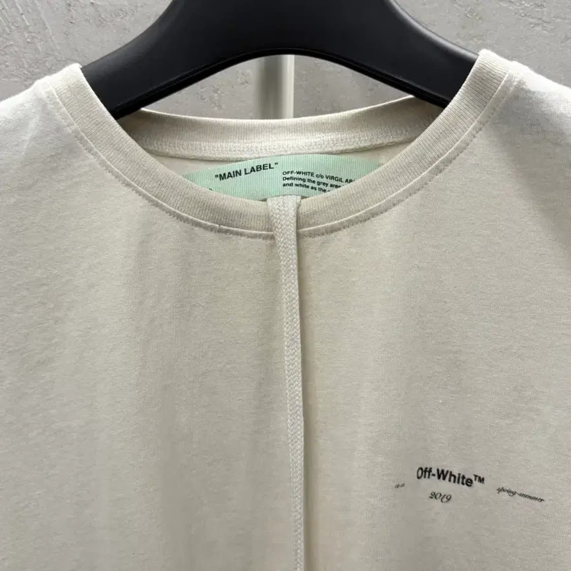 Off-White 2019 S/S 반팔 티셔츠 S 상품이미지3