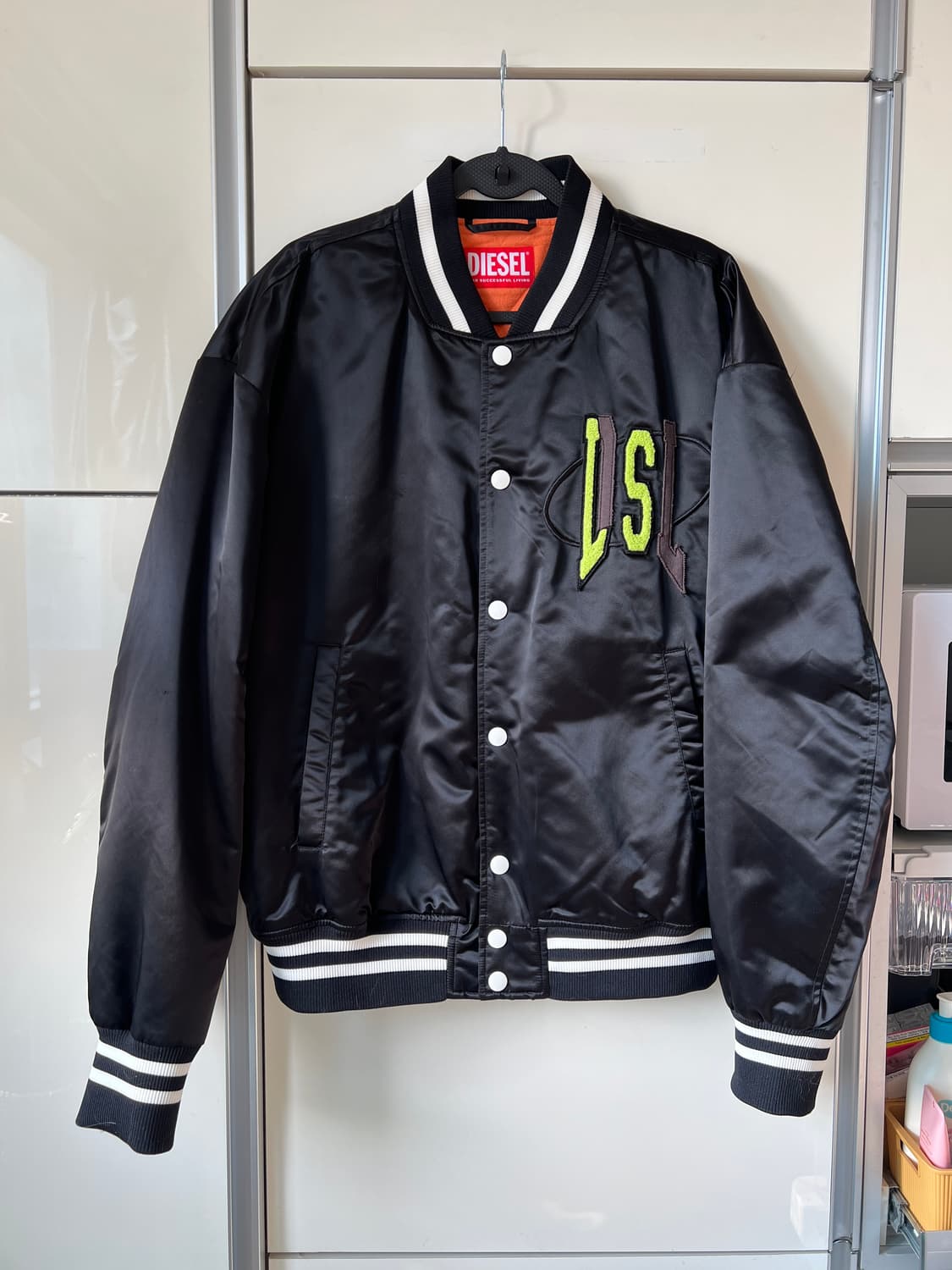 디젤 J-START 새틴 스타디움 봄버 xl 상품이미지4