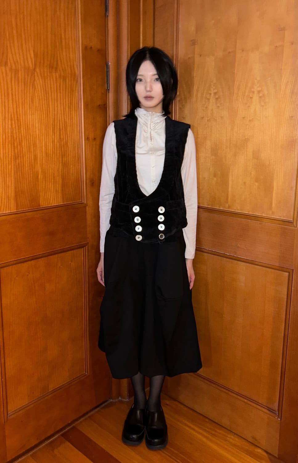 Button Corduroy Vest 상품이미지1