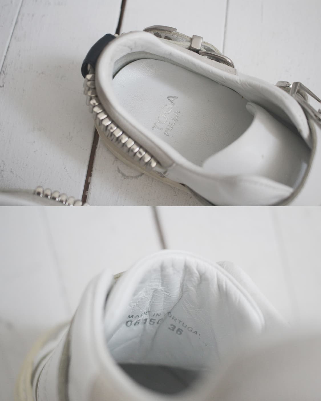 toga western buckle leather sneakers 상품이미지7