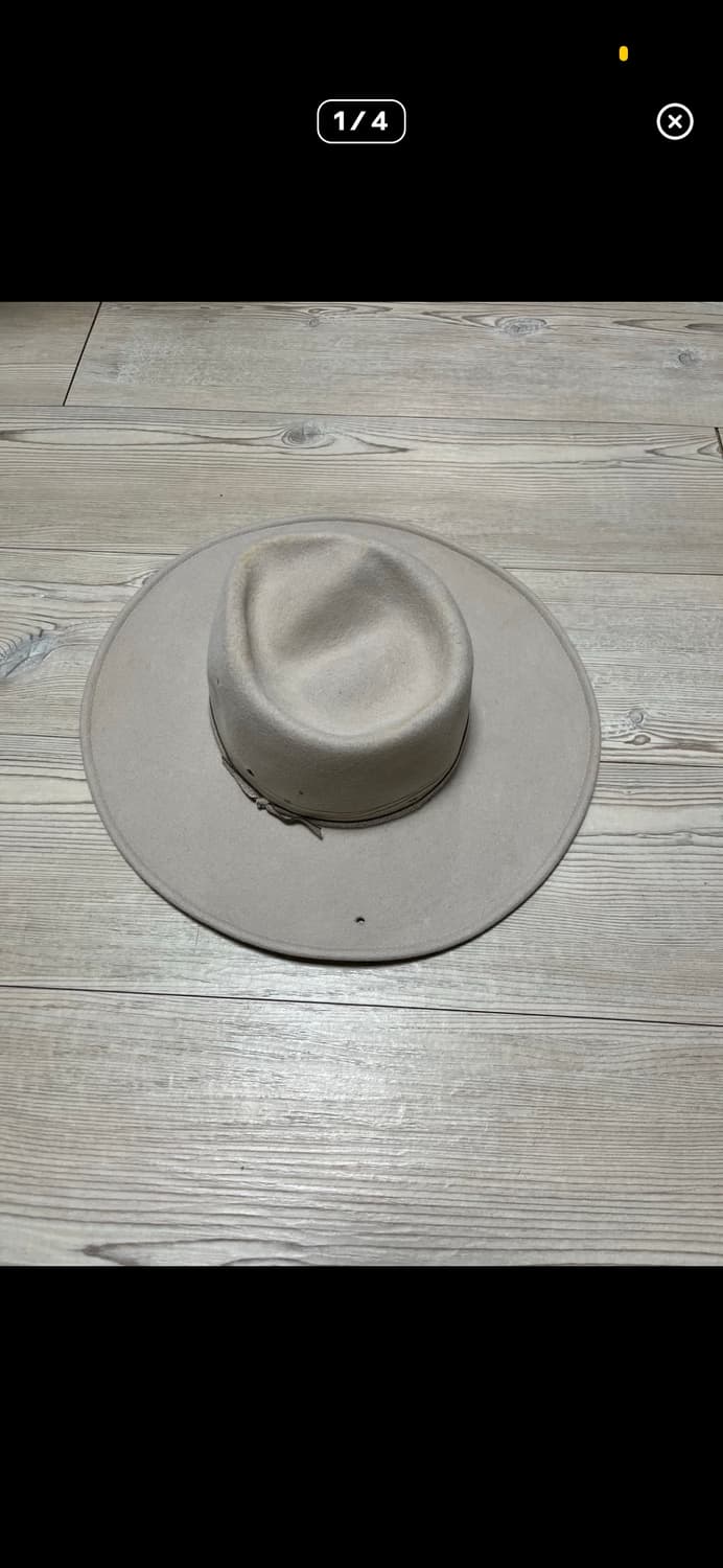 햇쓸까 Hatsseulka 스틸 페도라 아이보리 상품이미지5