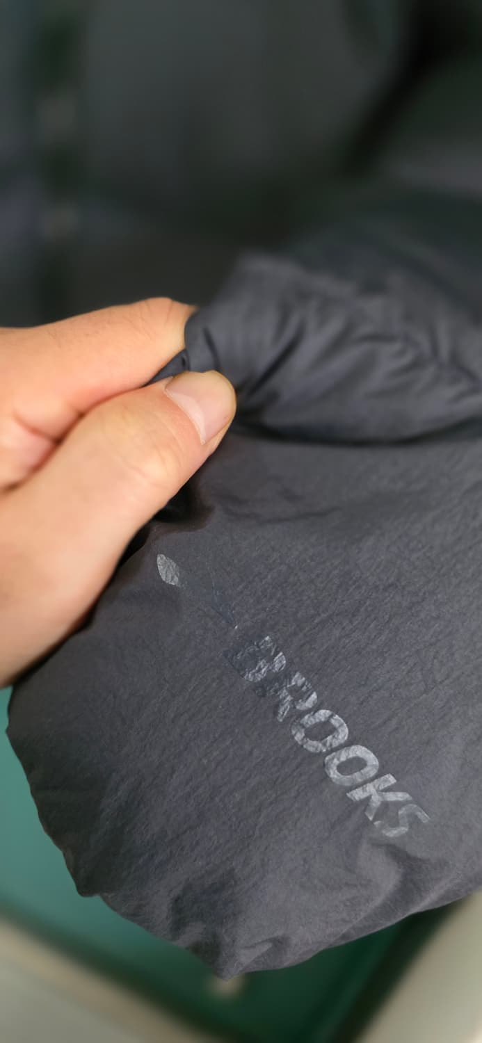 공용)브룩스 후드 덕다운 점퍼 애쉬 L 상품이미지2