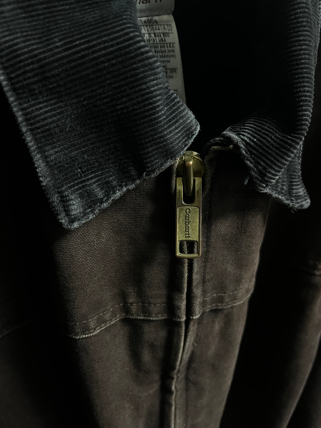 칼하트 빈티지 산타페 다크 브라운 J14, XL 상품이미지3