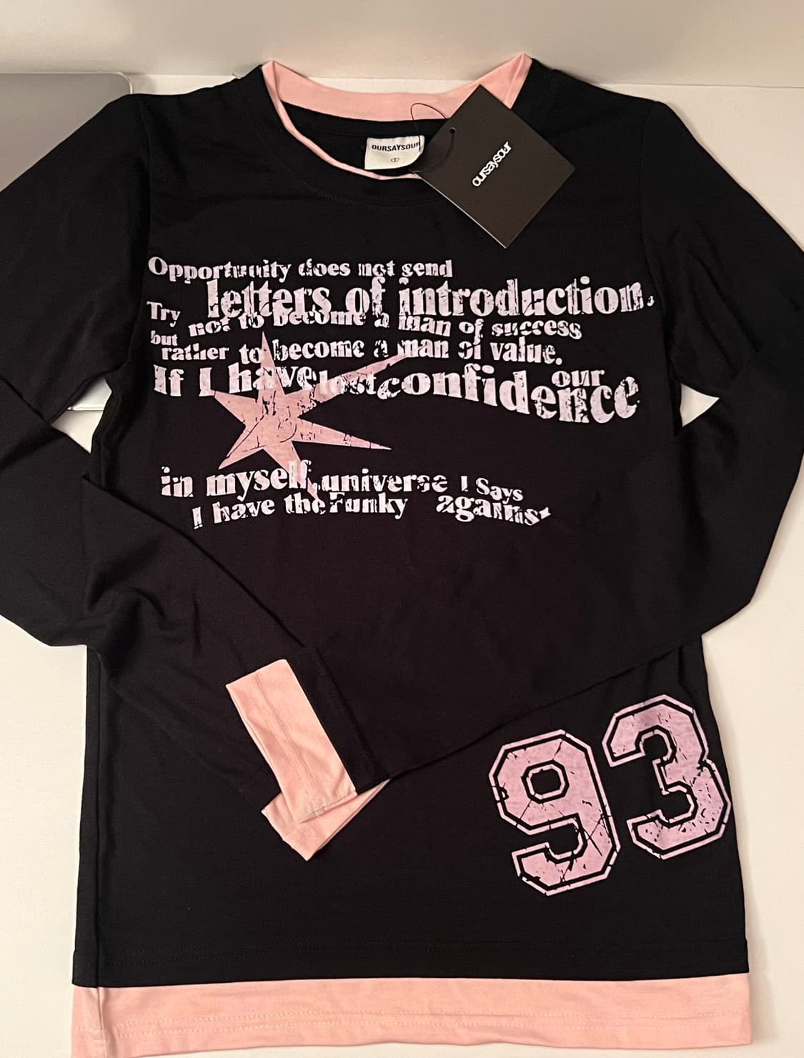 아워세이아워 롱슬리브 상품이미지1