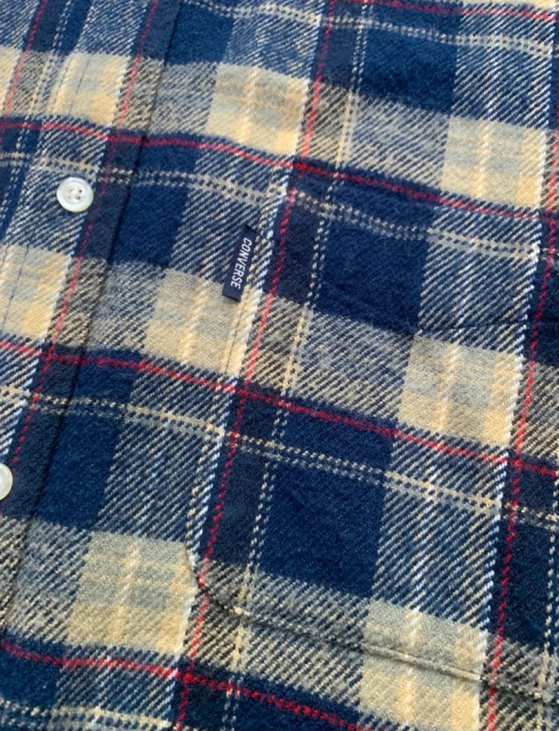 컨버스 재팬 플란넬 체크셔츠 L 상품이미지5