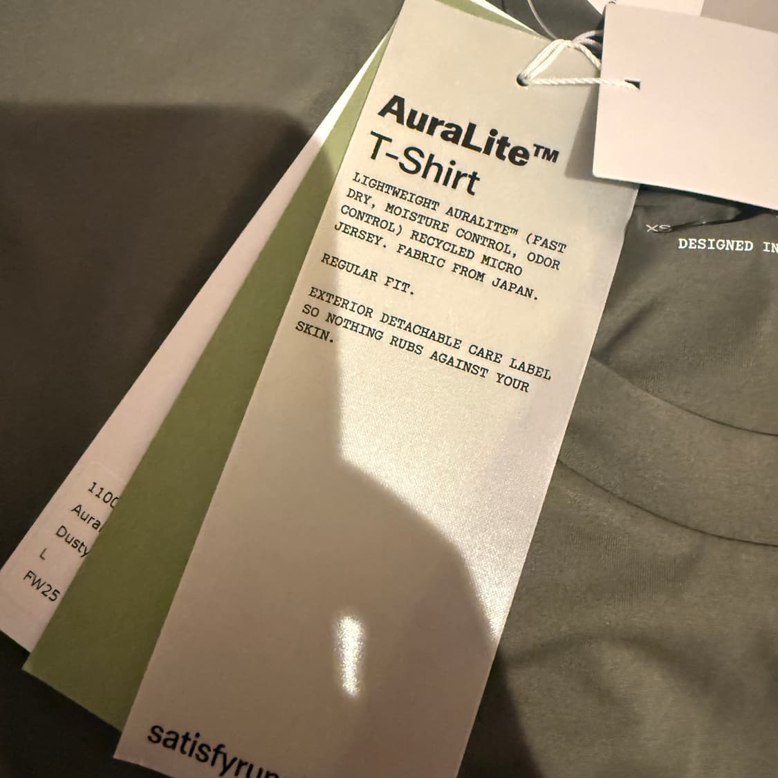 Satisfy 새티스파이 아우라라이트 러닝 티셔츠 L 상품이미지9