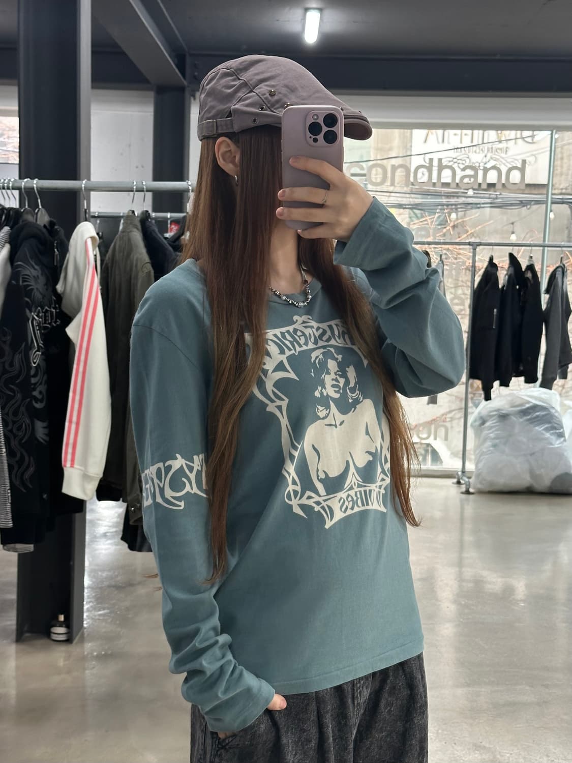 히스테릭글래머 히스걸 스펠암 롱슬리브 상품이미지3