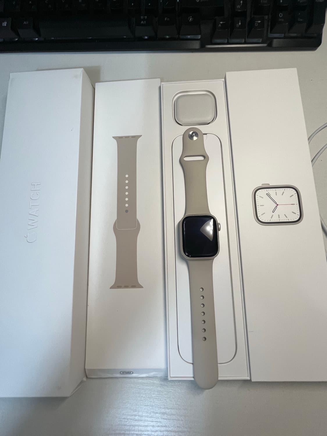 애플워치 7 셀룰러 41mm(배터리 93%) 상품이미지1